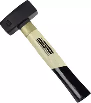 Brüder Mannesmann M 76520 skaldymo plaktukas, 1000 g, stiklo pluošto kotas, juodas/oranžinis