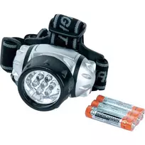 BRÜDER MANNESMANN LED priekinė lempa, pasukama, su 7 LED, 3 ryškumo režimais, 1 vnt. (M30640)