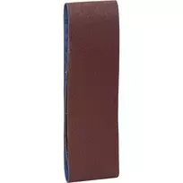 Brüder Mannesmann šlifavimo juostų rinkinys 75 x 533 mm, 10 dalių, įvairus grūdėtumas P40-P120 (12355)