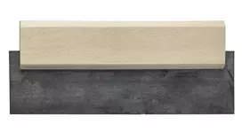 kwb 032620 Skiedinio glaistymo plūdė 200 mm x 55 mm elastinga guma su medine rankena