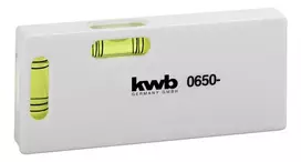 kwb 065010 Mini gulsčiukas 100 mm magnetinis aliuminis