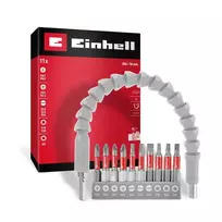 Einhell smūginių antgalių ir galvučių rinkinys 1/2 inch 109283 (13 dalių)