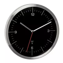 TFA Dostmann radijo bangomis valdomas sieninis laikrodis 245 mm nerūdijančio plieno su slenkančiu judesiu 60.3544.01
