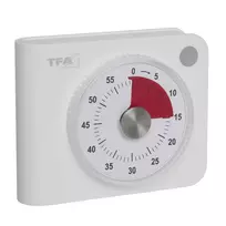 TFA Dostmann skaitmeninis virtuvės laikmatis baltas 38.2058.02