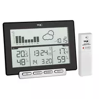 TFA Meteo Sens 35.1139.01 Belaidė orų stotis su 12–24 val. prognoze, mėnulio faze ir lauko jutikliu
