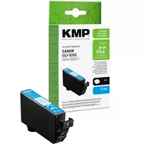 KMP cyan rašalo kasetė, suderinama su Canon CLI-526 C (1513,4003)