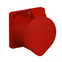 OBO Bettermann CEE skydinė rozetė 400V 32A 5 polių 6h IP44 raudona 6109876