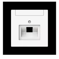 Busch-Jaeger future linear centrinė plokštė 1 vietos UAE su žymėjimo lauku, studio white mat 2CKA001710A4220