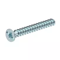 OBO Bettermann 2003271 prietaiso varžtas M4 x 10 mm Pozidriv PZ1 su plokščia galvute, cinkuotas plienas, 50 vienetų