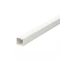 OBO BETTERMANN WDK15015RW kabelių kanalas 15x15x2000mm PVC grynas baltas su perforuotu dugnu 6191002