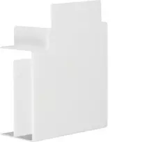 HAGER plokščiasis kampas be halogenų PVC 60x110mm traffic white RAL 9016 LF/FB kanalų sistemai LF6011059016