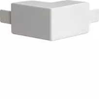 HAGER išorinis kampinis elementas LF/LFF 33x20mm kabelių kanalui, PVC, grynai balta LFF2003539016
