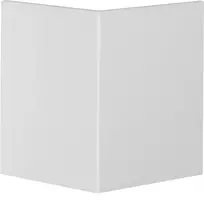 Hager išorinis kampas BR0802A9016 80 mm kabelių kanalui, Traffic White