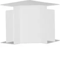 Hager vidinis kampas be halogenų LF/FB kabelių kanalams 110x60mm, gryna balta LF6011049016