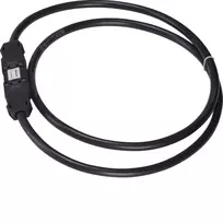 HAGER GKWAD03015 Winsta MINI jungiamasis kabelis 3x2,5mm² 1,5m juodas