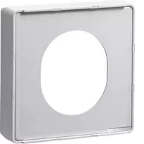 HAGER G33759016 dangtelis CEE lizdui, DA200 sistema, grynai balta