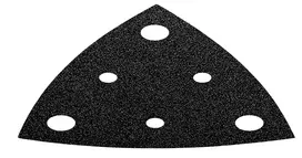 FEIN 80 mm delta šlifavimo lapeliai su Velcro, grūdėtumas P40, perforuoti, 35 vnt. paketas 63717236010