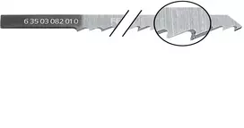 FEIN E-Cut Long-Life Bi-Metal pjovimo diskas 35mm Starlock 63503082010