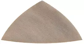 FEIN 63717128017 šlifavimo lapeliai P80, trikampiai, su Velcro tvirtinimu, 50 vnt. paketas