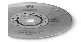 Fein HSS segmentinis pjūklo diskas 100 mm Starlock 63502196210