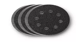 FEIN 115 mm sukibimo diskų rinkinys, 15 dalių, šiurkštumas P40/P60/P80, 8 skylių 63717233020