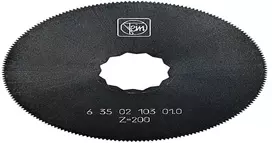 Fein 63502102016 HSS diskinis pjūklo geležtė 63 mm, 2 vnt. StarlockPlus/StarlockMax osciliuojantiems daugiafunkciams įrankiams