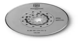 FEIN 63502174210 E-Cut Long-Life bimetalinis HSS pjūklo geležtė, Starlock, 85 mm, 1 vnt.