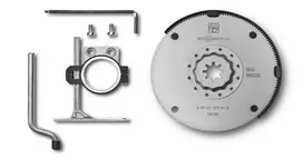 Fein 100 mm HSS segmentinio pjūklo ašmenų rinkinys, 2 vnt., Star-Mount, skirtas MultiMaster ir osciliuojantiems daugiafunkciams įrankiams 35222952010