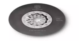 FEIN 63502097210 MultiMaster HSS pjūklo geležtė medienai, metalui, plastikui, variui, stiklo pluoštu armuotam plastikui, glaistui, 8,5 cm, 1 vnt.