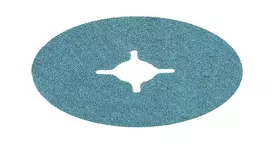 FEIN 63717301010 pluoštiniai šlifavimo diskai 125 mm, grūdėtumas P36, cirkonio aliuminio oksidas, 25 vnt. paketas