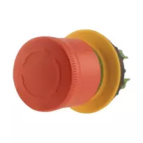 Eaton M22-PVT30 avarinio sustabdymo mygtuko aktuaratorius, traukiamas atlaisvinimas, raudona grybo formos galvutė, 38 mm, IP65/IP66/IP69 197536