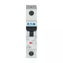 EATON FAZ-B2/1 miniatiūrinis automatinis jungiklis, 1 polius, B tipo, 2 A, 6 kA, 230/400 V AC, DIN bėgio montavimas, termomagnetinis 278523