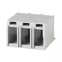 Eaton 260038 gnybtų dangtelis NZM2 3 polių grandinės pertraukikliams, BG2 korpusas, pilkas