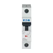 Eaton FAZ-C10/1 miniatiūrinis automatinis jungiklis, 1 polių, C charakteristikos, 10 A, 240/415 V AC 278557