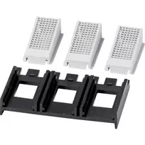 Eaton NZM1-XIPK piršto apsaugos dangtelis IP2X, skirtas NZM1, PN1, N1, 3 polių, juodas/pilkas, 90 mm 266744