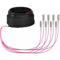 EFB Elektronik magistralinis optinis kabelis U-DQ ZN BH OM4 8G 1x8 SC-SC 30m Dca LSZH O8321S30OM4