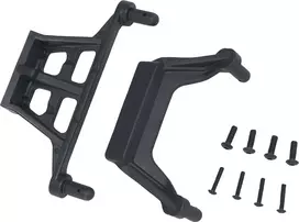 Reely RE-5690556 kėbulo tvirtinimo rinkinys 1:10 RC automobiliams (4 laikikliai, 8 spaustukai, juodi)
