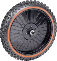 Reely RE-6605865 komplektinis priekinių ratų rinkinys Rhino 2 1:10 buggy - 2 vnt., 12 mm šešiakampis, 85 mm