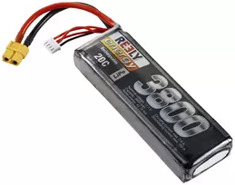 Reely LiPo baterijų paketas 11,1V 3800mAh 3S 20C Softcase XT60 (RE-7845963)