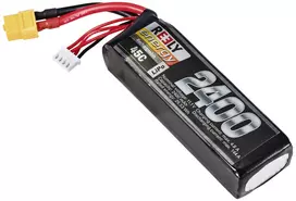 Reely LiPo baterijų paketas 11.1V 2400mAh 3S 45C Softcase XT60H (RE-7853472)