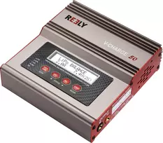 Reely V-Charge 50 daugiafunkcis įkroviklis 50W AC/DC LiPo NiMH NiCd Pb su balansuokliu RE-8264340
