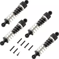 Reely atsarginių amortizatorių rinkinys (2 vnt.) 1:10 RC automobiliams, bugiams, sunkvežimiams - 90mm aliuminis, alyvuoti