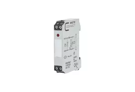 METZ CONNECT KRA-M4/1 sąsajos relės modulis, 4 CO kontaktai, 24 V AC ritė, 250 V AC, baltas 11061325