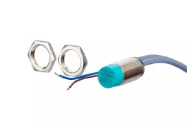 METZ CONNECT indukcinis artumo jutiklis 2 laidų DC M12 įleidžiamas NO 2 mm IP67 kabelis 2 m 110149