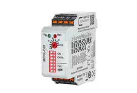 METZ Connect 11065870 Daugiafunkcinė laiko relė 230 V AC, 1 perjungimo kontaktas, 8 funkcijos, DIN bėgelis