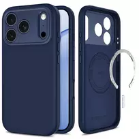 TECH-PROTECT UNIQ MagSafe permatomas dėklas iPhone 17 Pro Max / 18 Pro Max tamsiai mėlynas