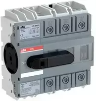 ABB OT160G03K 3 polių 160A 750V AC/1000V DC bazinis montavimas 1SCA138208R1001
