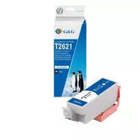 G&G XL juodos spalvos rašalo kasetė, suderinama su Epson 26XL (T2621, C13T26214012) - 14657