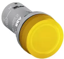 ABB CL2-502Y geltona LED signalinė lemputė 24V AC/DC, 22mm 1SFA619403R5023