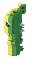 ABB SMISSLINE TP apsauginio įžeminimo gnybtų blokas 10 mm² varžtinis spaustukas žalias-geltonas ZLS919 (2CCA183441R0001)